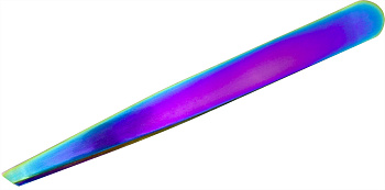 Пинцет для бровей Weisen WSK-1045-1 скошенный, 9,5 см